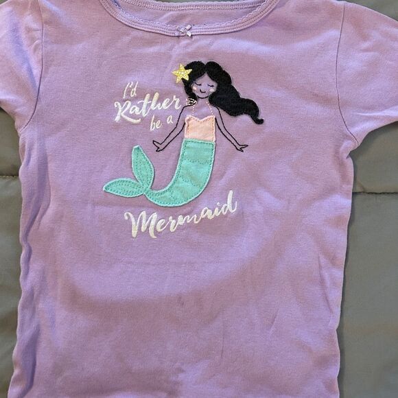 5t is rather be a mermaid pajamas - Picture 2 of 4